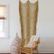 Macrame Curtain Boho Curtain Room Divider Doorway Wall Decor Fiber Yarn Art (41" W x 75" L)